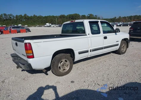 2002 Chevrolet Silverado 1500 Ls из США, поврежденный, VIN 1GCEC19T52Z325788